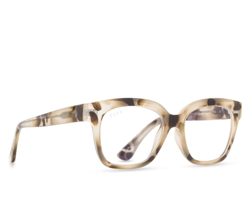 Ava Cream Tortoise Glasses