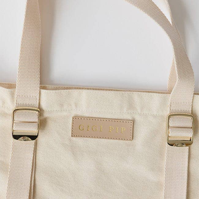 Canvas Hat Carrying Tote