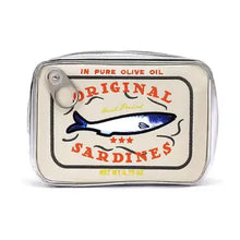 Load image into Gallery viewer, Sardine&#39;s Tin Can Gift Cosmetic Bag
