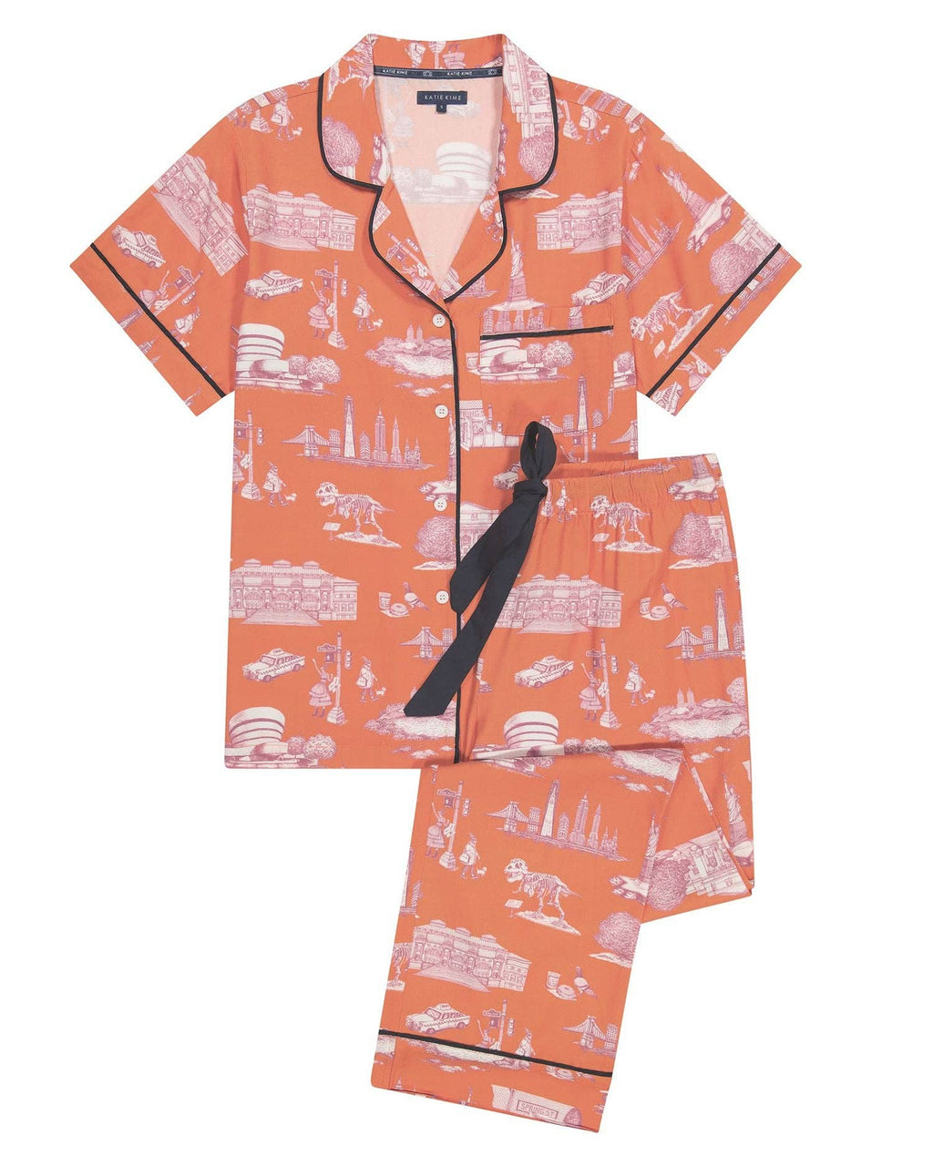 New York Toile Pajama Pants Set