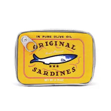 Load image into Gallery viewer, Sardine&#39;s Tin Can Gift Cosmetic Bag
