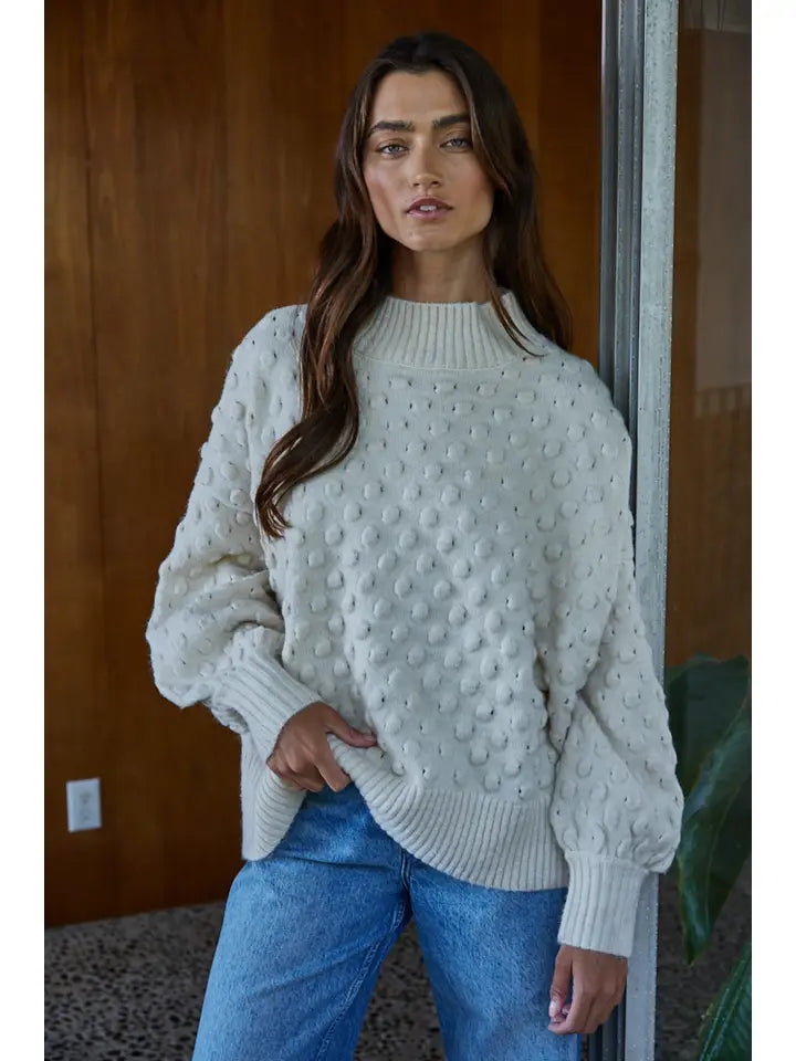 Texture Knit Sweater