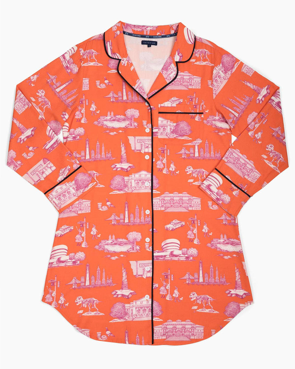 New York Toile Sleep Shirt