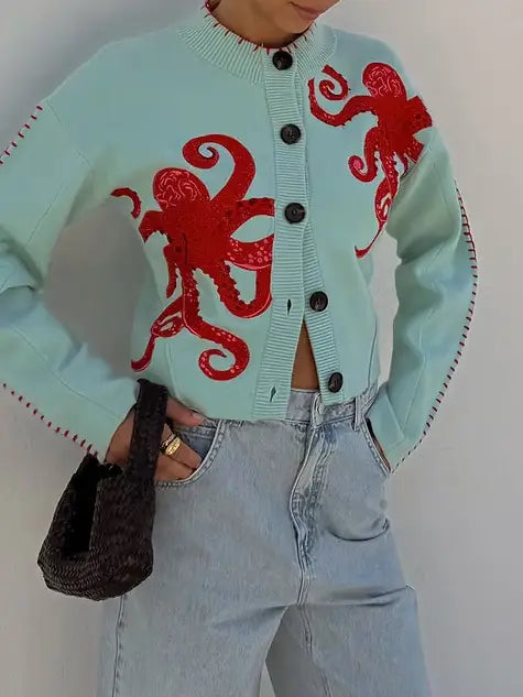 Octopus Cardigan
