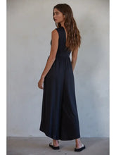 Load image into Gallery viewer, Sleeveless Open Back Wide Leg Jumpsuit

