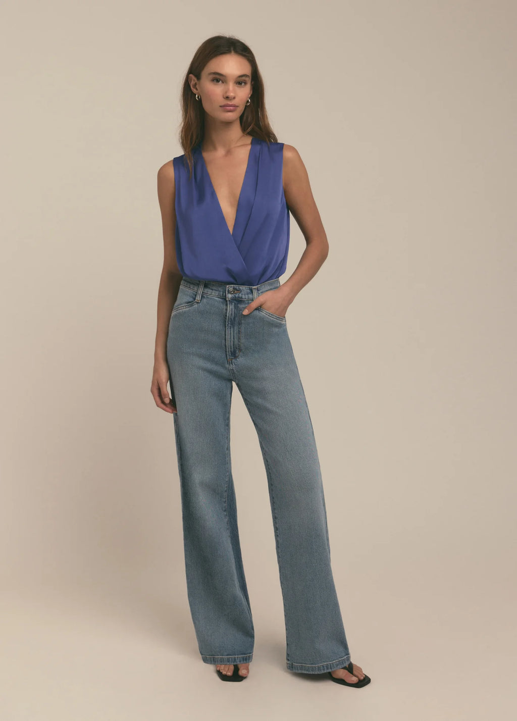 The Sleeveless Date Blouse