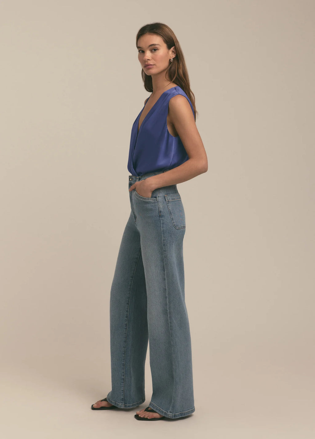 The Sleeveless Date Blouse