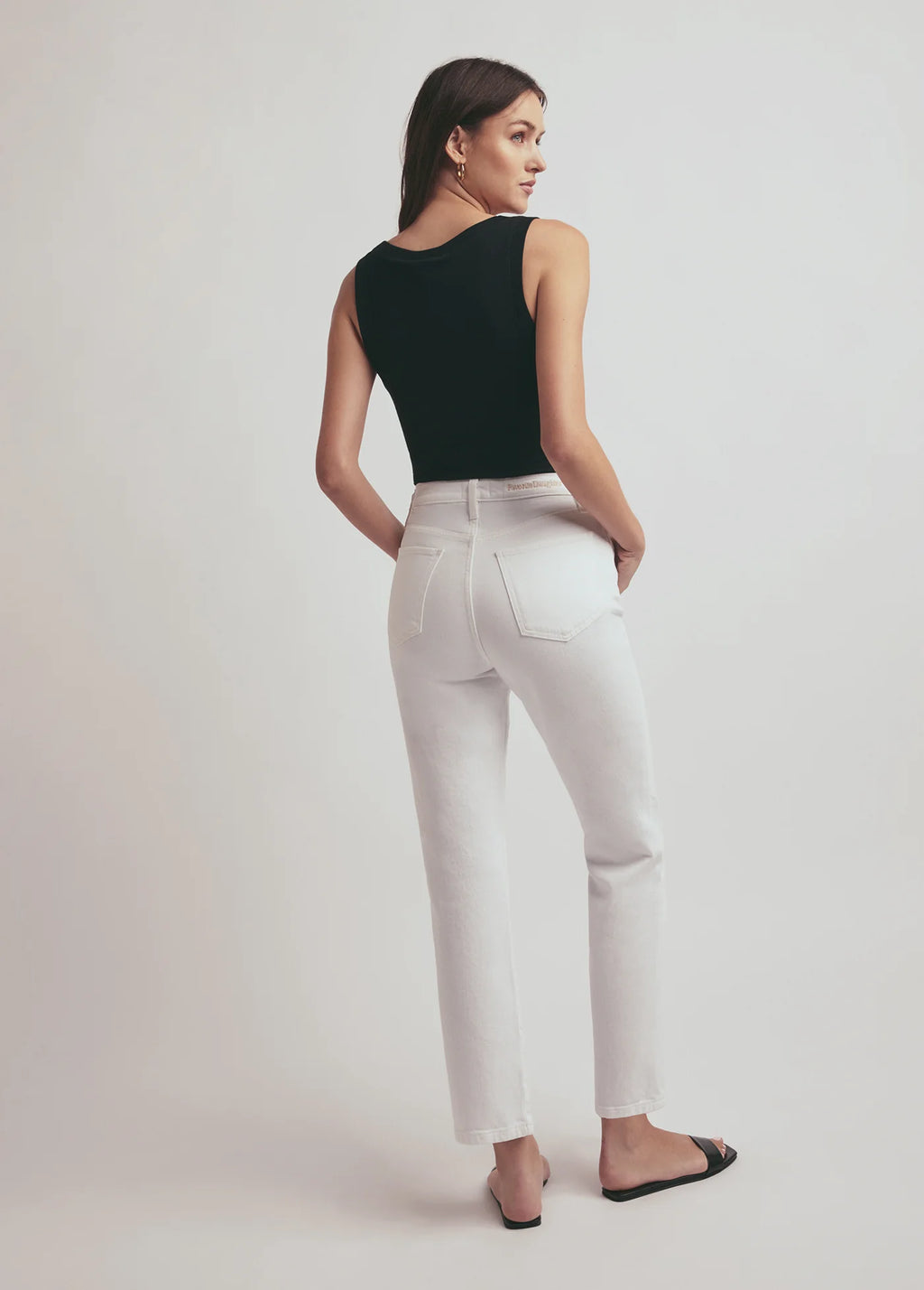 Vivi High Rise Straight Ankle