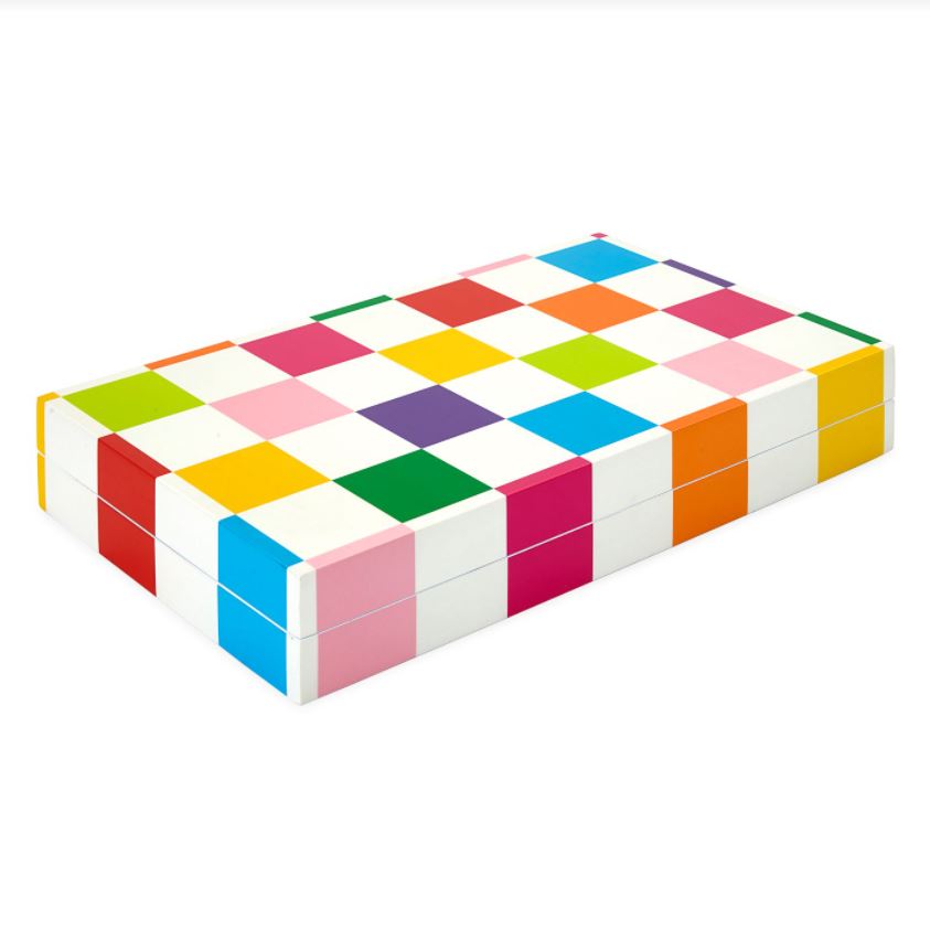 Jonathan Adler - Checkerboard Backgammon Set