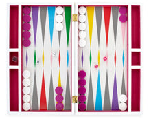 Load image into Gallery viewer, Jonathan Adler - Checkerboard Backgammon Set
