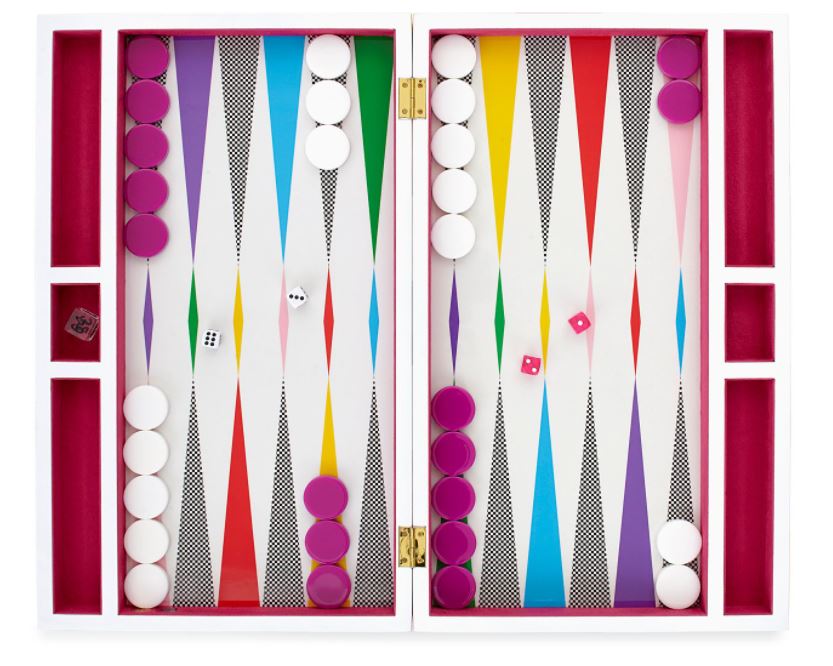 Jonathan Adler - Checkerboard Backgammon Set