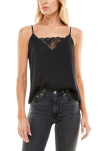 Load image into Gallery viewer, Socialite - Leigh Lace Trim Cami
