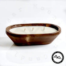 Load image into Gallery viewer, Cedar Mountain Private Label 3 Wick Dough Bowl Candle
