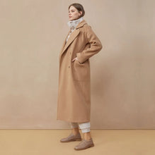 Load image into Gallery viewer, Double Breasted Wool Coat
