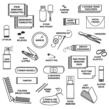 Criss Cross Shemergency Survival Kit