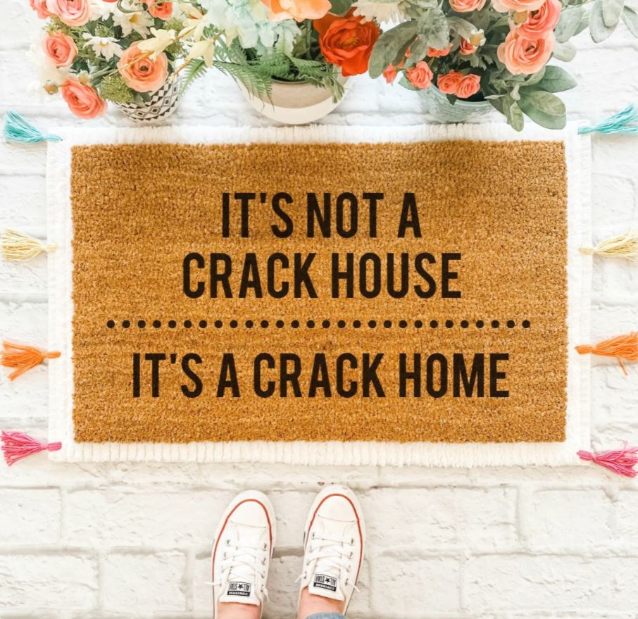 Crack Home Doormat