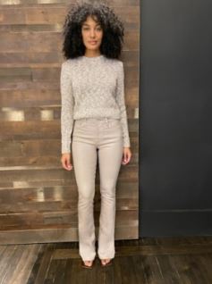Hudson - Draped V Back Sweater