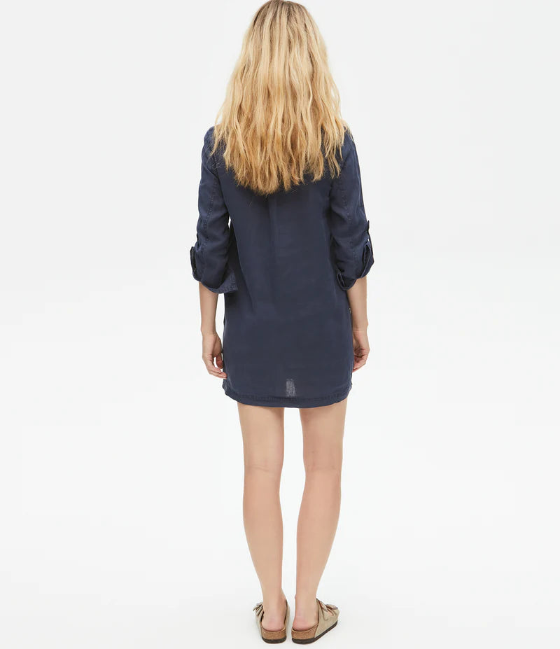 Michael Stars - Eleanor Linen Shirt Dress