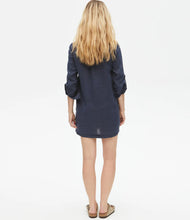 Load image into Gallery viewer, Michael Stars - Eleanor Linen Shirt Dress
