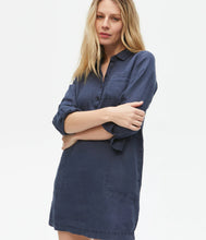 Load image into Gallery viewer, Michael Stars - Eleanor Linen Shirt Dress
