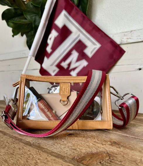 Emma Gameday Clear Purse