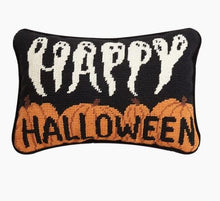 Load image into Gallery viewer, Happy Halloween - Needlepoint Pillow
