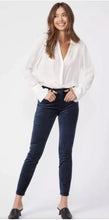 Load image into Gallery viewer, Paige - Hoxton Ankle Velvet Jeans - Deep Navy
