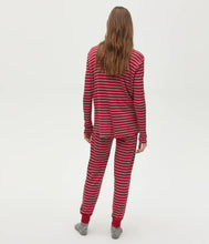Load image into Gallery viewer, Michael Stars - Regan Striped Thermal Tee

