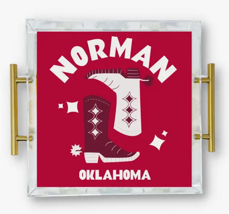 Norman Oklahoma Kickoff Tray