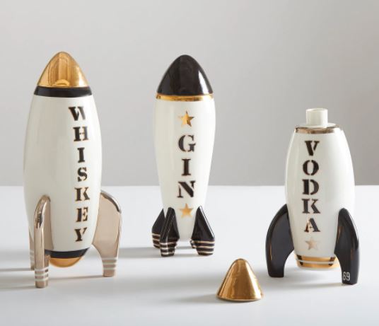 Jonathan Adler - Whiskey Rocket Decanter