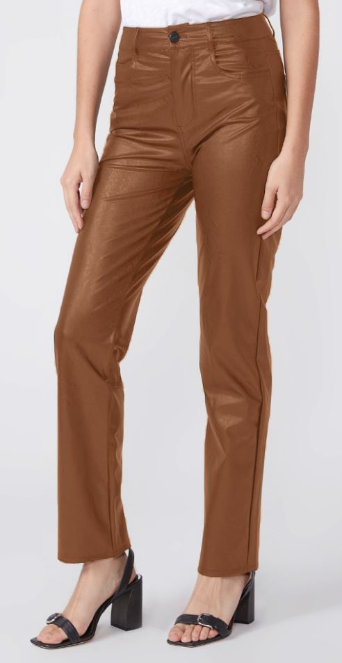 Paige - Stella Vegan Leather Trousers