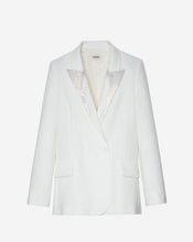 Load image into Gallery viewer, Visit Tailleur Strass Rain Blazer
