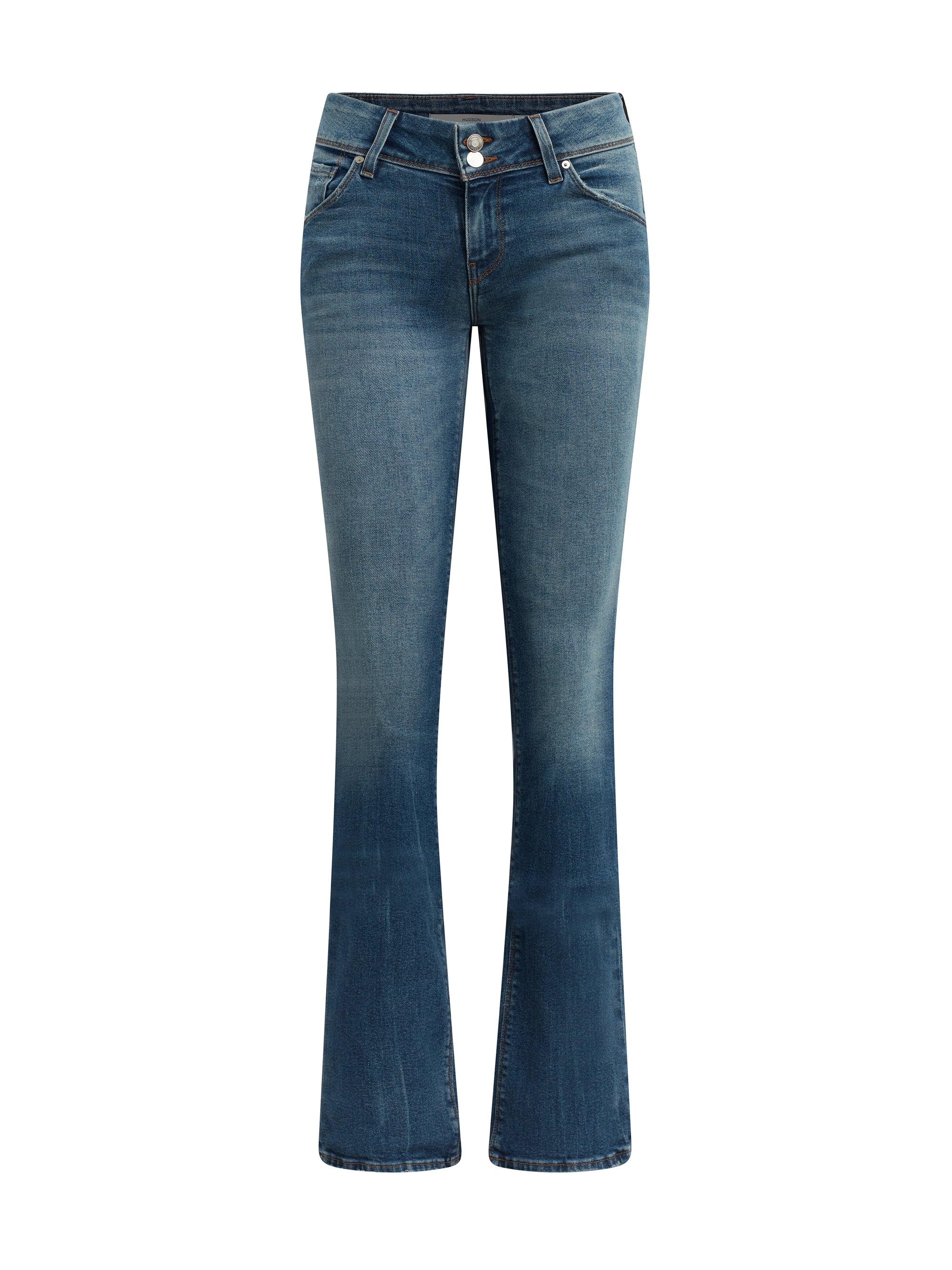 Hudson - Beth Mid-Rise Baby Bootcut Jean